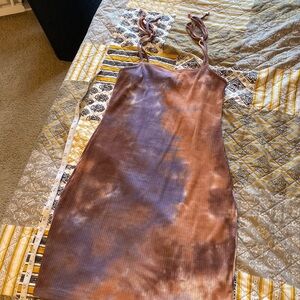 Medium L.A.Hearts tie dye dress